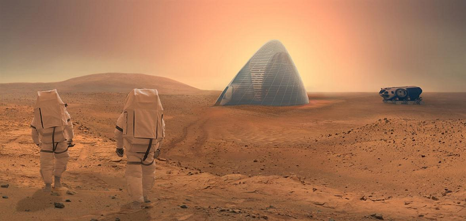 La primera casa en Marte: el Real Estate llega al espacio